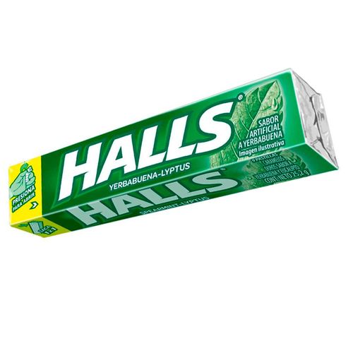 Caramelo HALLS menta-lyptus 28 g