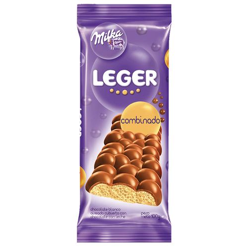 Chocolate Milka Leger Combinado 100 g