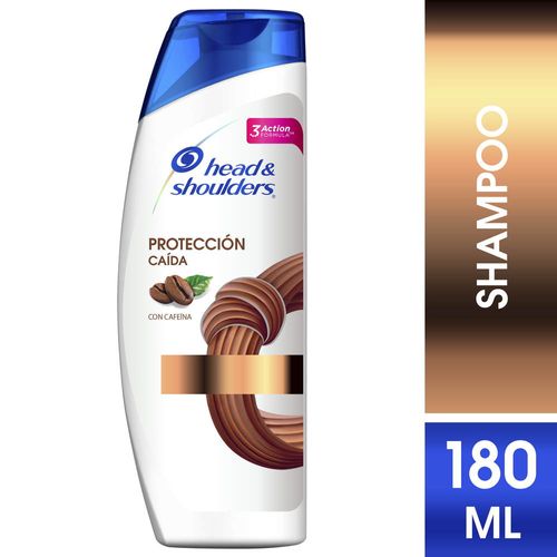 Shampoo HEAD & SHOULDERS Protección Caída 180 ml