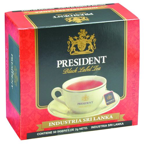 Té PRESIDENT 50 un. 100 g