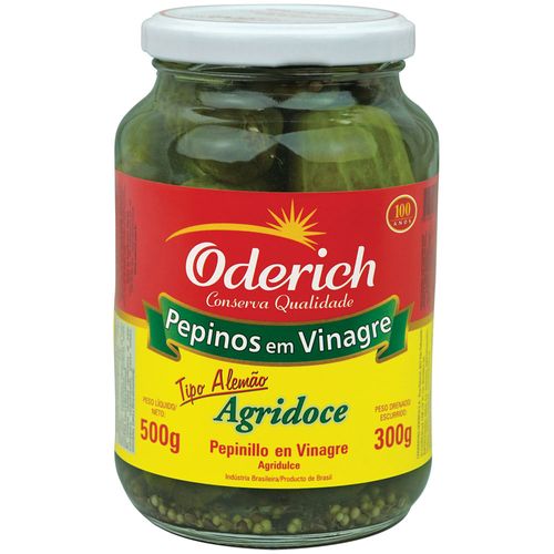 Pepinos agridulces ODERICH 500 g