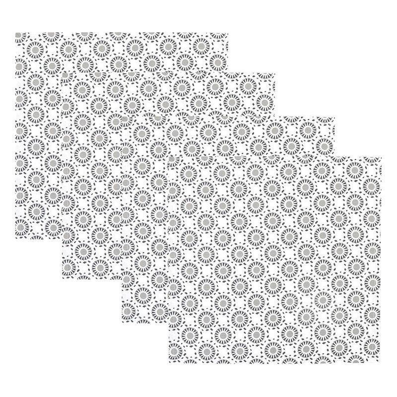 Set-x-4-Servilletas-40x40-cm-Estampado-Gris-0