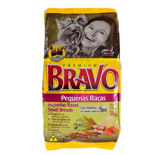 Alimento para Perros BRAVO Pequeñas Razas 1 kg