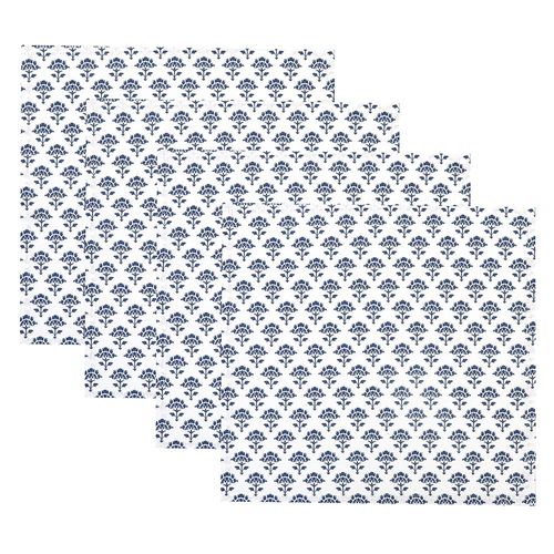 Set x 4 Servilletas 40x40 cm Azul