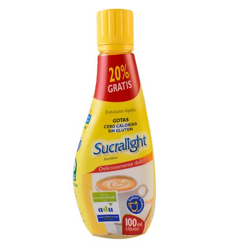 Edulcorante SUCRALIGHT líquido 100 ml