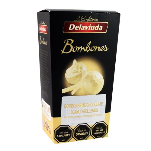 Bombones DELAVIUDA chocolate blanco 150 g