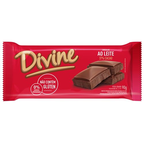 Chocolate DIVINE leche 90 g