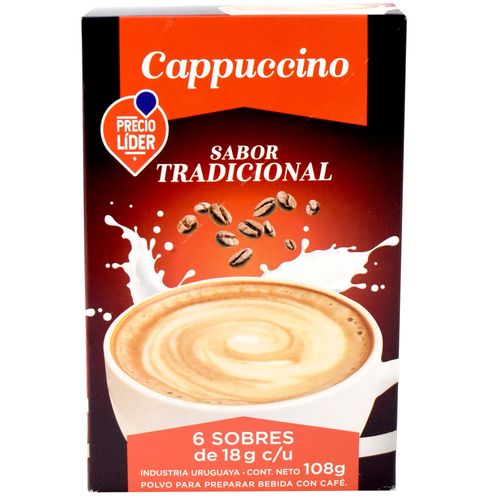 Cappuccino tradicional PRECIO LÍDER 6 un