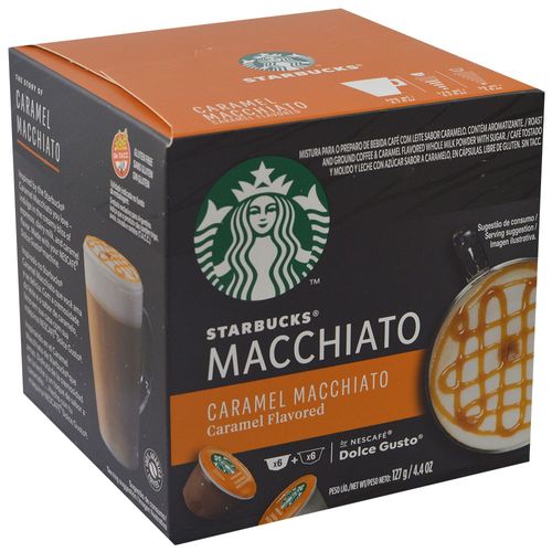 Capsulas STARBUCKS Café Caramel Macchiato 12 un