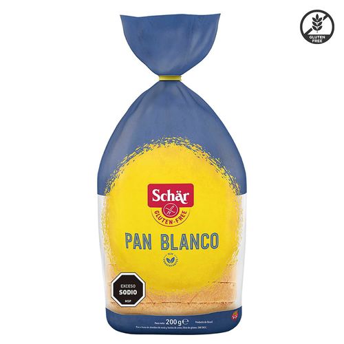 Pan blanco SCHAR sin gluten 200 g