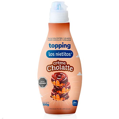 Salsa LOS NIETITOS topping creme chocolate 300 g
