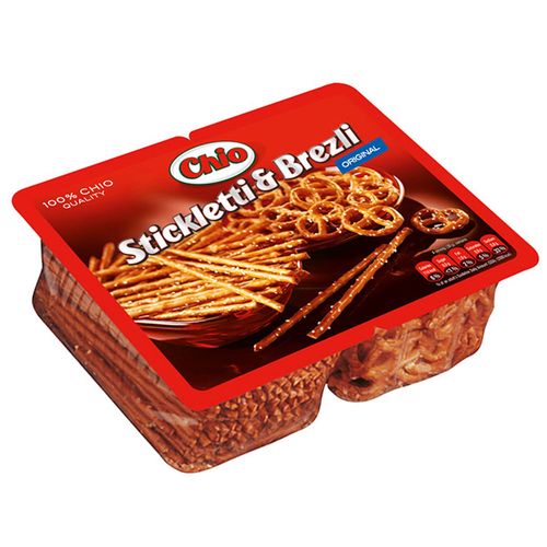 Snack stickletti y brezli CHIO 250 g