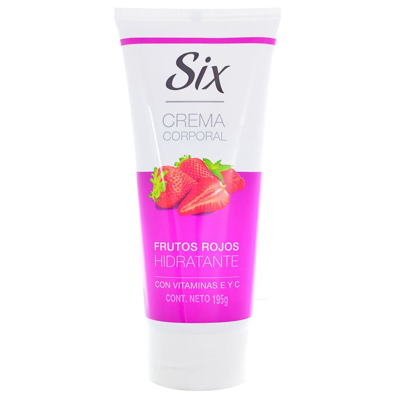 Crema-Corporal-SIX-Frutos-Rojos-195-g-0