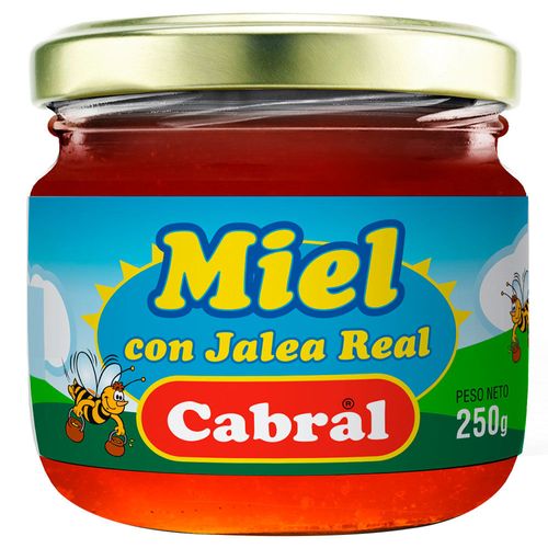 Jalea real con miel CABRAL 250 g