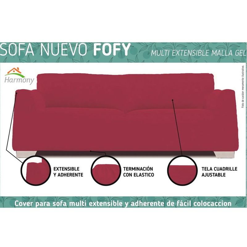 Funda-de-sofa-2-cuerpos-FOFFY-Bordo-100--poliester-0