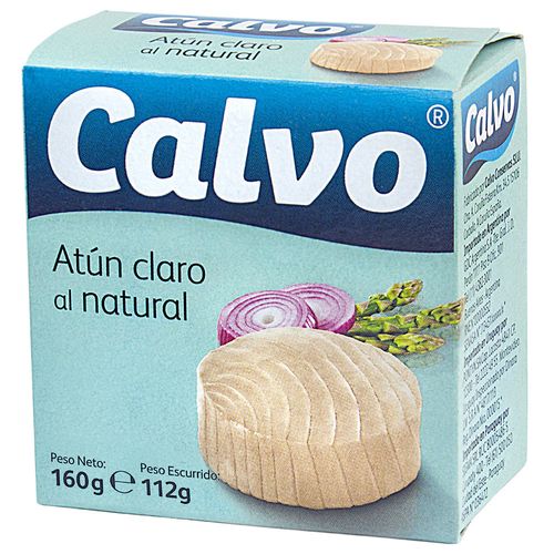 Atún claro natural CALVO 160 g