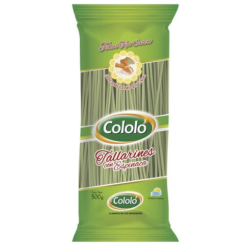 Fideos Tallarín COLOLÓ Espinaca Tipo Casero 500 g