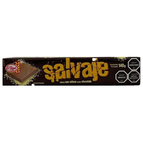 Obleas chocolate salvaje EL TRIGAL