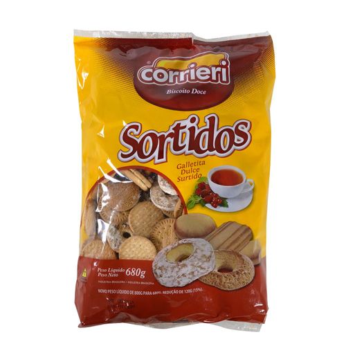 Galletitas CORRIERI Surtidas 680 g
