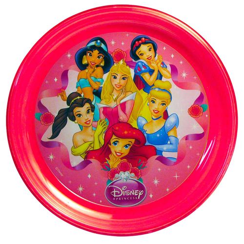 Plato llano princesas romántica