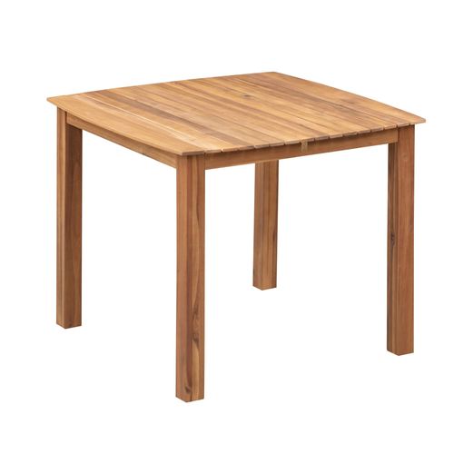 Mesa en madera acacia 90x90 cm