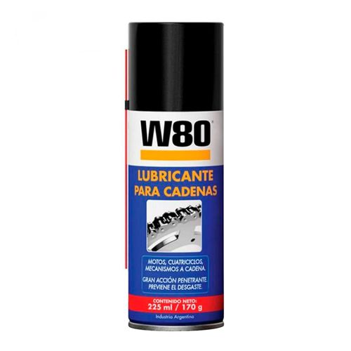 Lubricante w80 spray para cadenas 225 ml