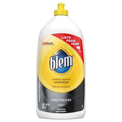 Cera BLEM pisos cerámicos negro 800 cc