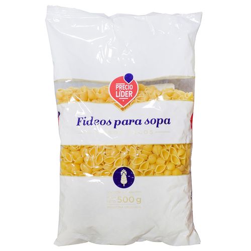 Fideos pamperitos PRECIO LÍDER 500 g