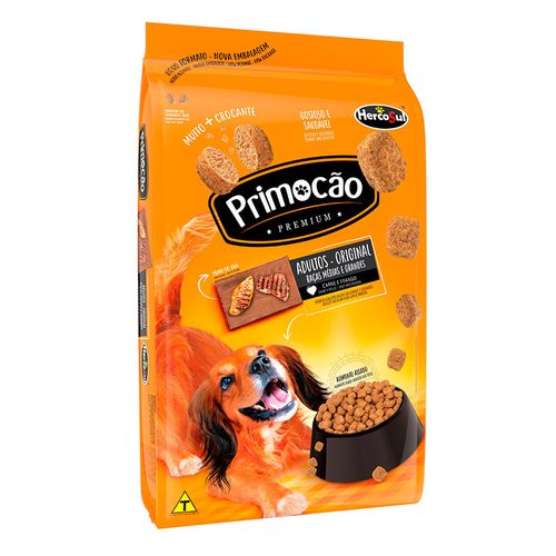 Alimento PRIMOCAO original razas medias y grandes carne y pollo 10 kg