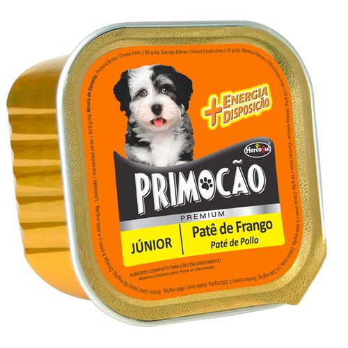 Pate PRIMOCAO pollo para cachorros 300 g