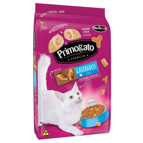 Alimento PRIMOGATO premium castrados 10 kg pollo