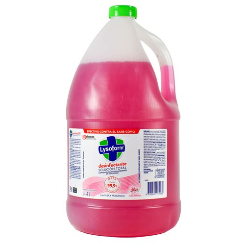 Limpiador LYSOFORM Floral 4 litros