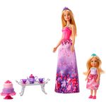 BARBIE-Villa-Caramelo-Princesa-Chelsea-Juego-de-te-0