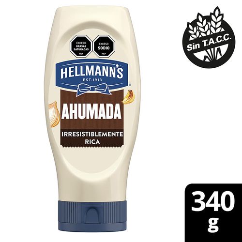 Mayonesa HELLMANN'S Ahumada pote 340 g