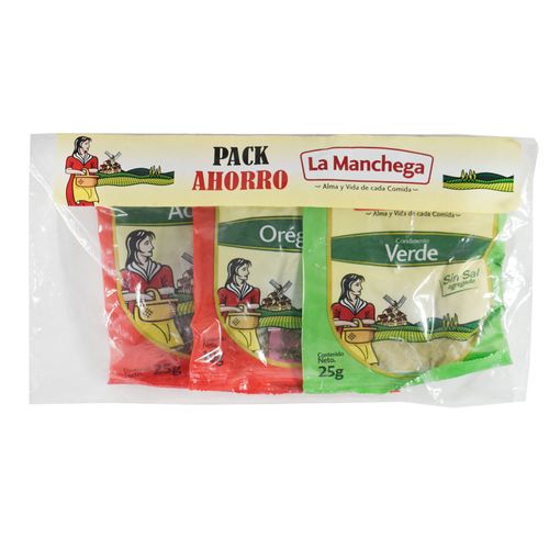Pack ahorro adobo condimento verde oregano