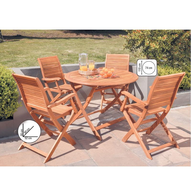 Juego-jardin-en-madera-4-sillas-plegables-1