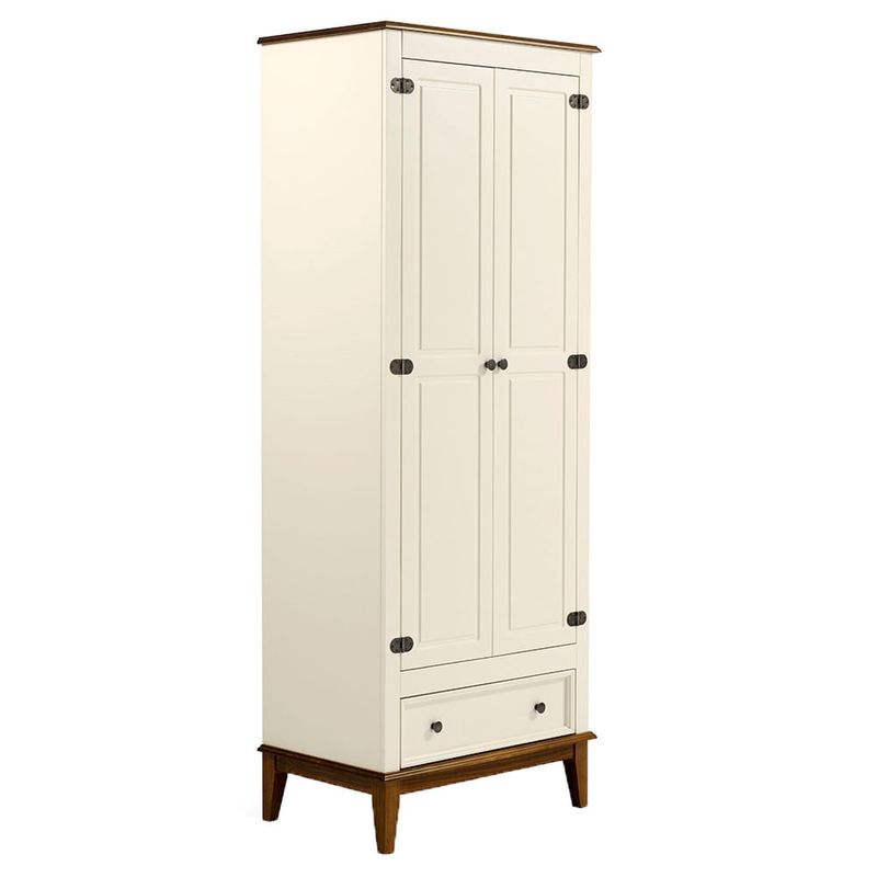 Ropero-2-puerta-1-cajones--MDF-50x77-1x204-cm-offwhite-0