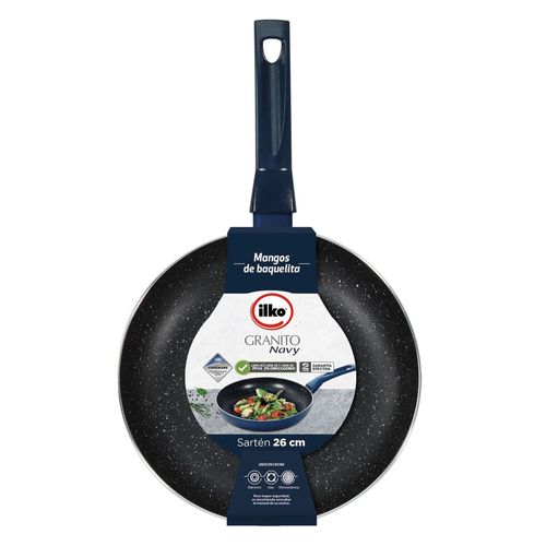 Sartén 26 cm antiadherente grantio navy