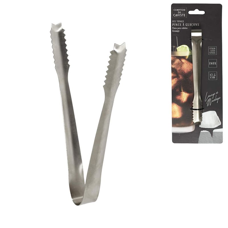 Pinza-para-cubitos---Acero-inoxidable-17-cm-1