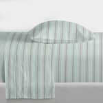 Juego-de-sabanas-HOME-Twin-Microfibra-a-rayas-verde-0