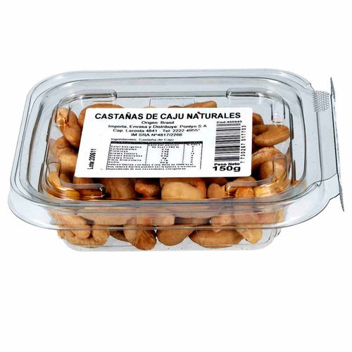 Castaña de cajú natural 150 g