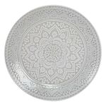 Plato-llano-27-cm-ceramica-decorado-gris-mandala-0