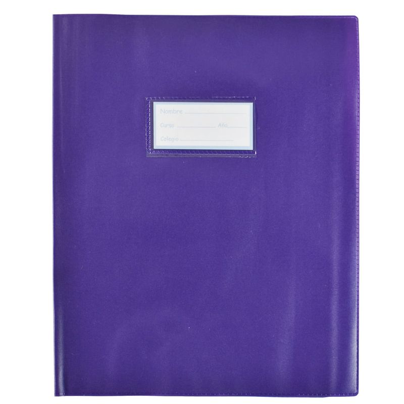 Forro-para-cuaderno-en-pvc-violeta-0