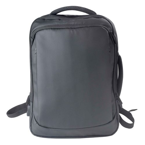 Mochila negra con portalaptop