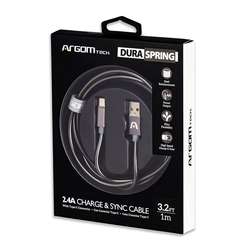 Cable-usb-c-reforzado-ARGOM-Dura-Spring-1M-2