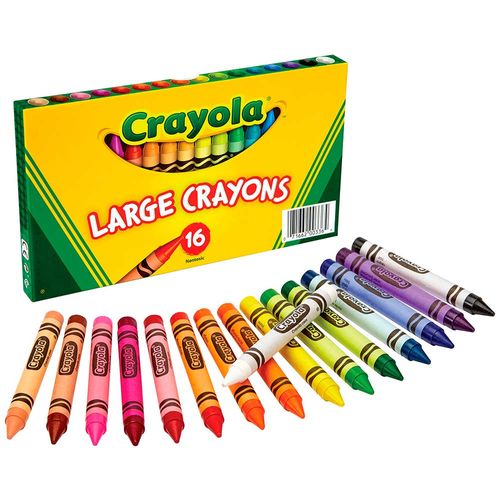 Crayolas CRAYOLA largas 16 colores