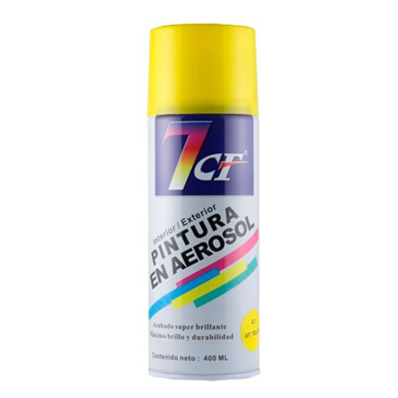Aerosol-7CF-amarillo-brillante-400ml-0