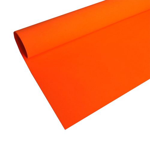 Goma eva hoja 40X60 cm lisa naranja