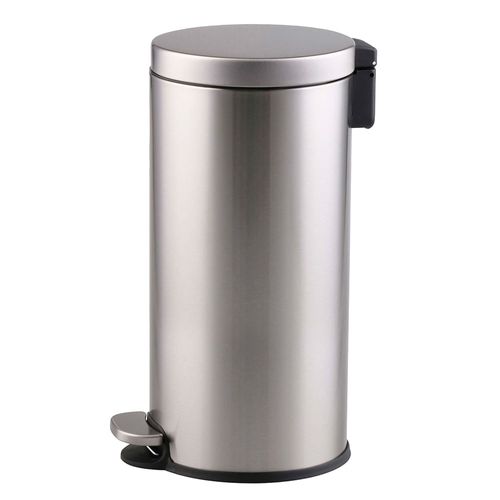 Papelera Acero con pedal 30 L 37x30.2x62.5 cm