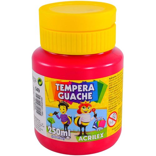 Témpera escolar ACRILEX 250 ml magenta